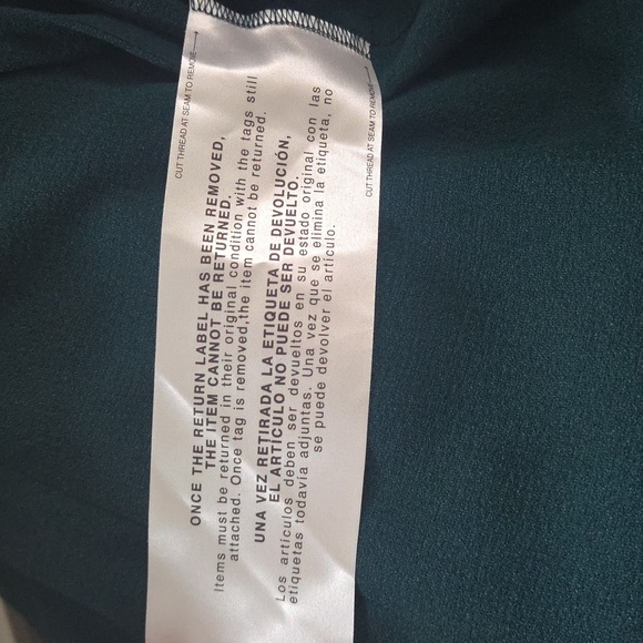 Dress The Population Jumpsuit S Wide Leg Emmet NWT $258 Pine Green - Picture 5 of 10